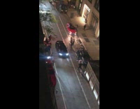 Neighbors Gather Outside From Electricity Going Off 