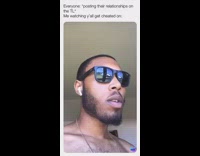 Everyone posting their relationships on their TL, watching yall getting cheated on meme