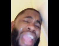 Guy cries and sings sad song in the shower after bad break up