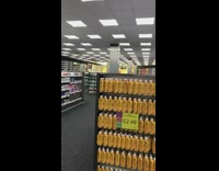 Organized products and peaceful scenery of body care shop