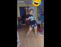 Black adidas shirt girl laughing emoji 