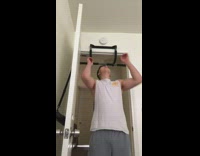 Guy pull up fail falls