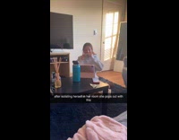 Woman plays piano man in harmonica