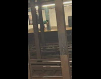 Collab Subway Creatures - Man wash his hair at subway station