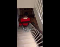 Guy ask people downstairs who touched his Ozempic