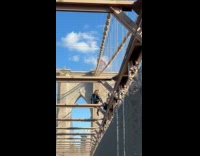 Catwoman and batman sit on bridge steel beams part 1