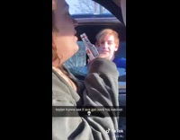 Girl drinks small alcohol guy screams drives off 