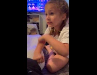 Little girl hates to be called white 