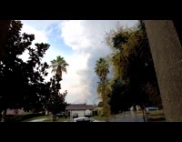 Timelapse video line fire San Bernardino