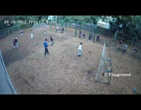 Teacher accidentally kicks ball to his student