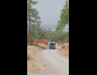 Collab SendItOfficiall - Man does 40ft road gap jump on motorbike