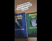 TikTok Video compilation comic books collection table