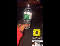 Man tries to turn water into ice 