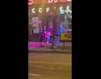 White sweater guy donut shop music video