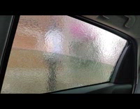 Submitter shows ice from frozen car window