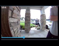 Man farted as he leaves the house