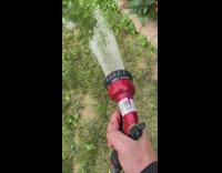 Red garden hose is squeaky and noisy 