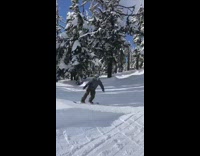 Guy attempts to snowboard yellow railing fail 