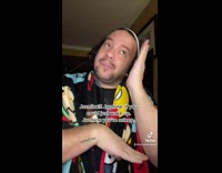 Guy tries to wake coworker on mute 