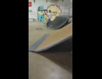 Two guys attempt skateboard trickshot fail 