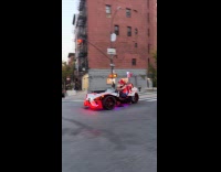 Collab WINY - Mario rides mario kart roams around city part 2