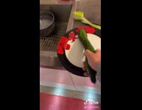 Collab BitchMP - Guy microwaves cucumber on plate limp