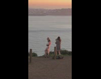 Golden gate bridge tourists take photos pt. 2
