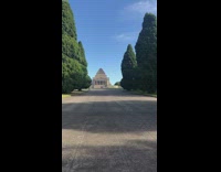 Woman ride electric scooter then falls down