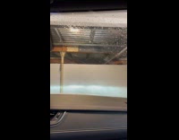 Friends parking at parking garage turned into event reception