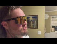 Guy rips shirt shotguns beer can