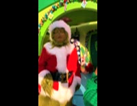 The Grinch sing and dace to music