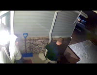 Man slipped and fell on icy porch 