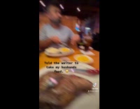 Collab Clips MPUGC2 - Woman pranks husband taking his food 