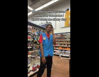 Collab BitchIG2 - Man working at Walmart 