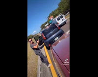 Collab BitchMP - Angry karen says guy in red truck hit her car 