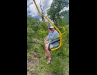 Collab Clips MPUGC - Man makes embarrassing joke riding sky lift