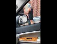 Guy seen with grey head 