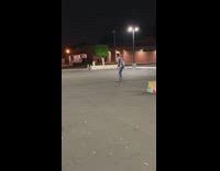 Collab BitchMP - Police cruiser commenting on guys skateboarding in parking lot 