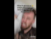 Guy reacts to girlfriends fart 