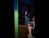 Collab ClipsIG - Man Take Pictures of Friends at Night