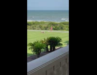 Woman lay on grass daughter take photo