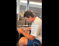 Collab Clips MPUGC - Putting cashew nut in ear