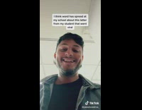 PE teacher plays house music for students