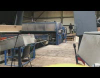 Guy headphones pranked with tied leg holes