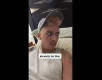 Anxiety has guy worried for no reason  