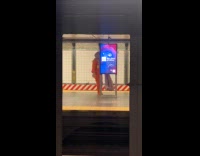 Voo doo doll waiting for the subway