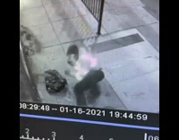 Collab Kale Salad IG - Thief escapes house falls out window