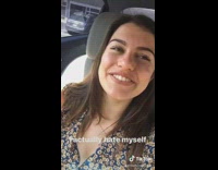 Girl goes into job interview wrong shoe