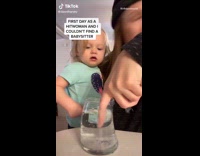 Hitwoman girl poisons water while carrying baby 