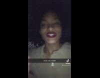 Woman singing and her little sister says material girl 